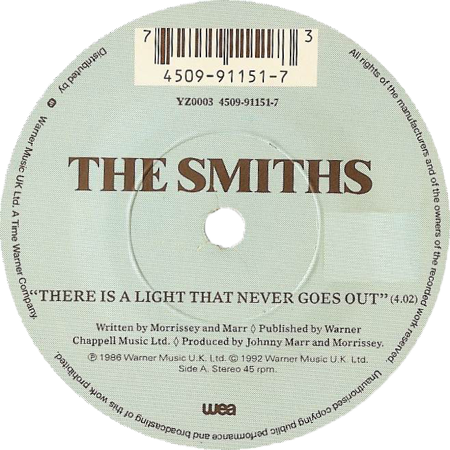 Lyrics for There Is A Light That Never Goes Out by The Smiths